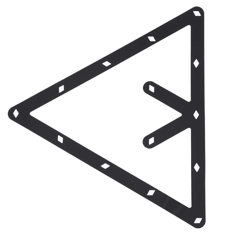 Premium Magic Ball Rack - Professional Billiard Triangle Ball Holder & Pool Cue Accessory for Table Pool Games | Perfect for Home Bars, Game Rooms & Pool Halls