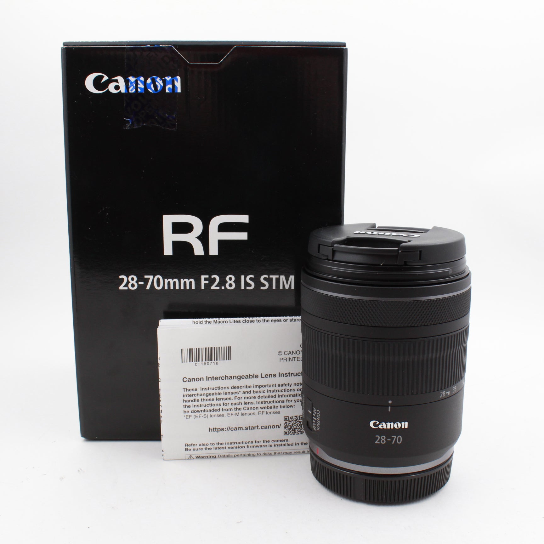 Open Box Excellent Condition Canon RF 28-70mm f/2.8 IS STM Lens - Professional Photography, Videography & Travel Shooting