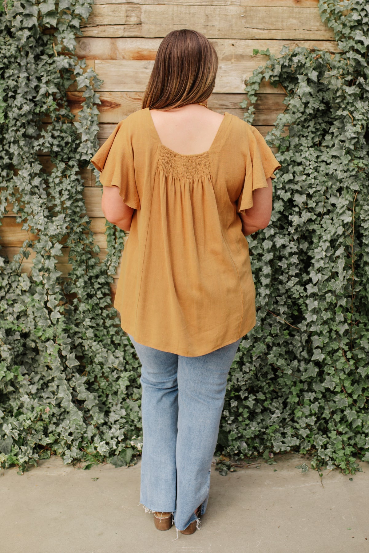 Envy Me Women's Fashion Top in Taupe - Chic Casual Blouse for Work, Date Night & Everyday Wear