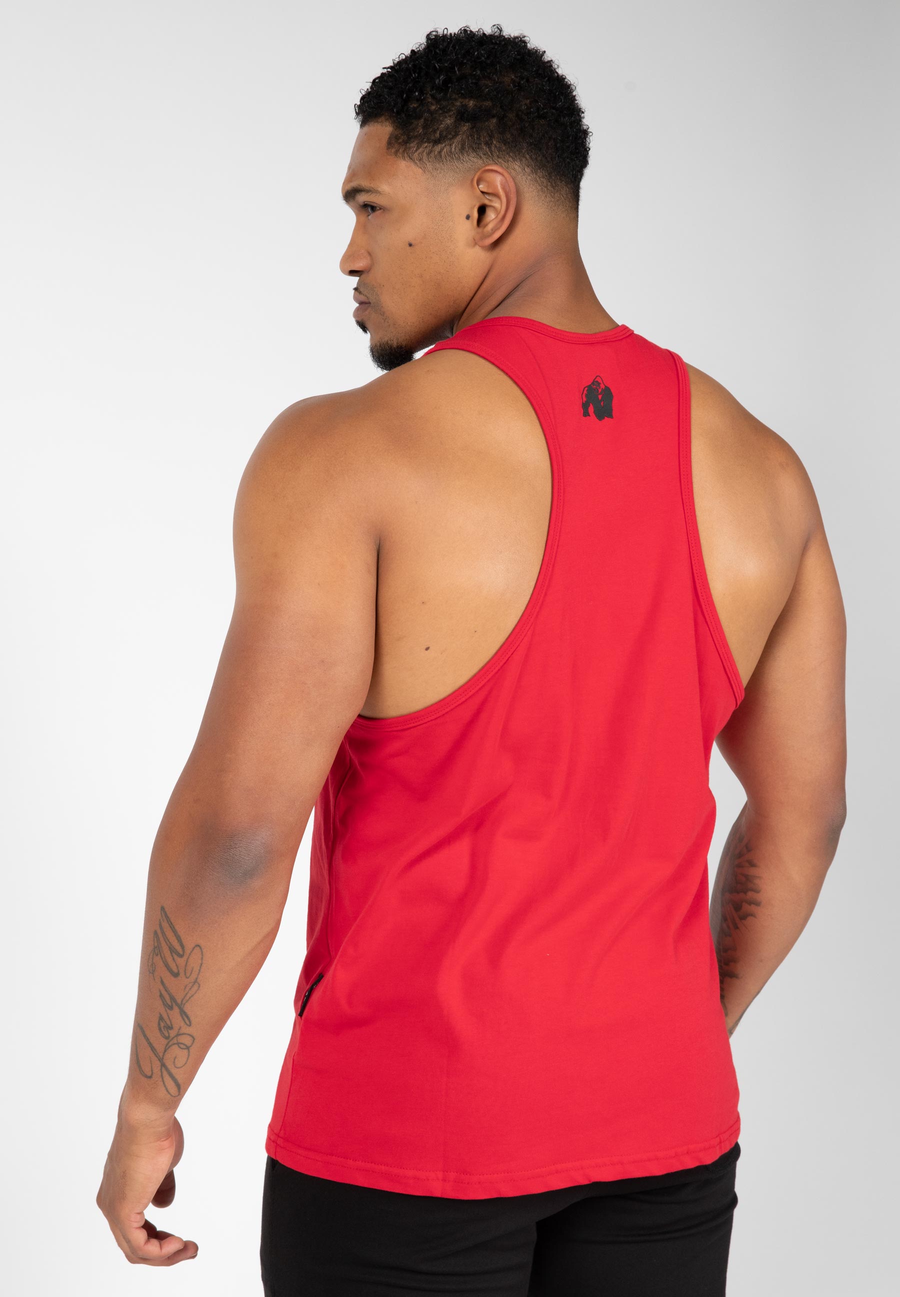 Premium Evansville Tank Top for Women - Soft & Breathable Red Sleeveless Shirt - Perfect for Gym, Yoga, Running & Summer Outfits