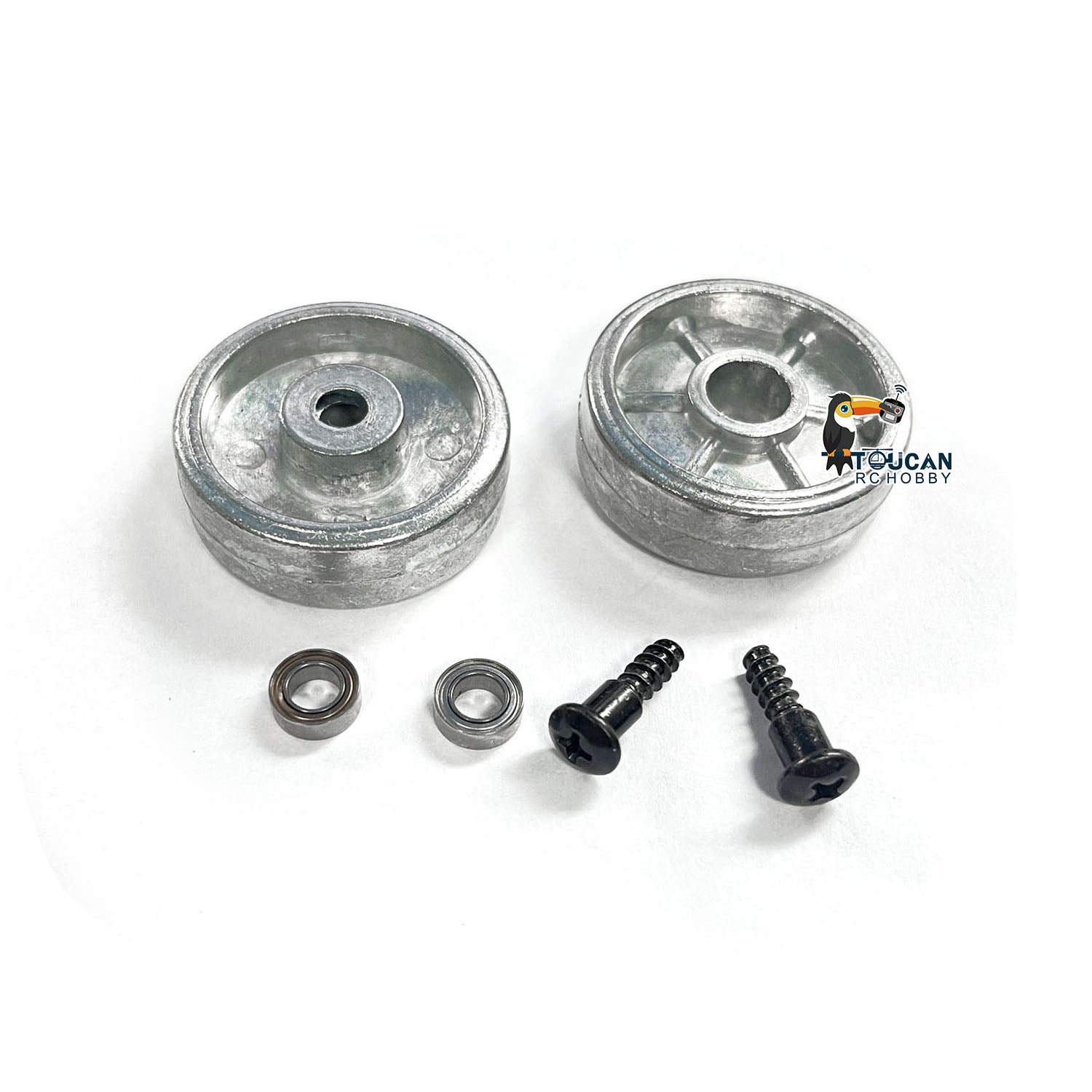 1/16 Scale Henglong Metal Idler Wheels Spare Parts for M4A3 Sherman RC Tank - US Stock | DIY Tank Model Upgrade & Repair | Perfect for RC Tank Enthusiasts & Military Vehicle Collectors