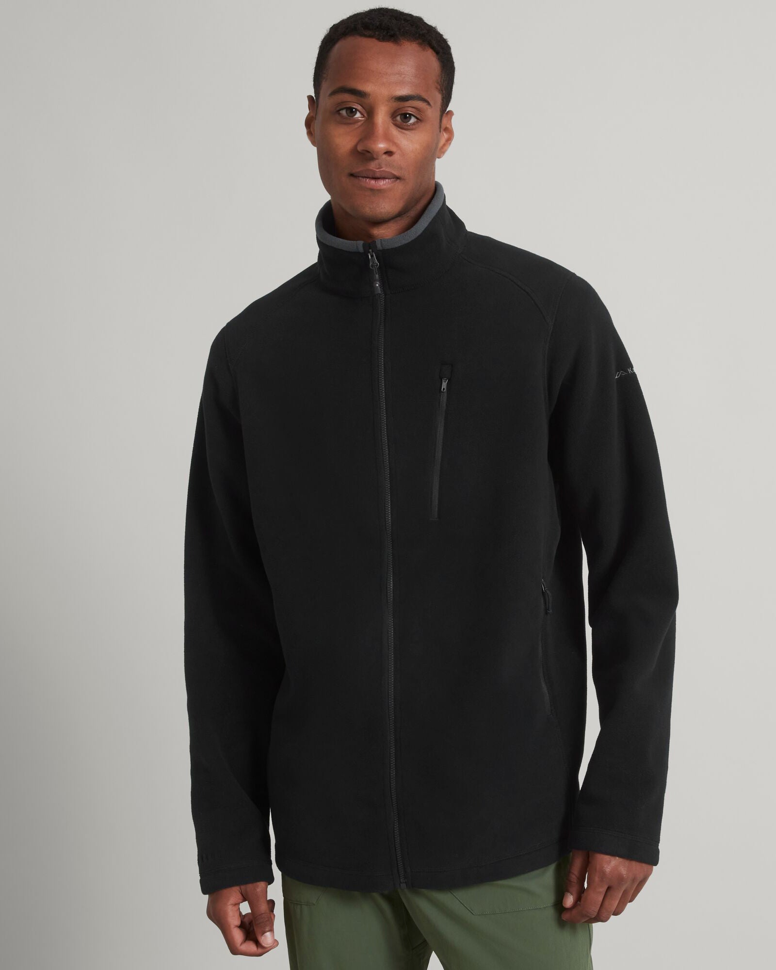 Men's Ridge 200 PrimaLoft Bio Jacket - Waterproof Winter Coat for Hiking & Outdoor Activities - Black