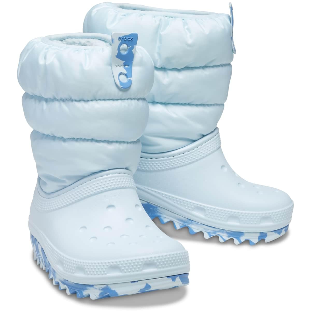 Crocs Kids' Classic Neo Puff Boot - Waterproof Winter Snow Boots for Boys & Girls - Perfect for Outdoor Play, Snow Days & Cold Weather Adventures