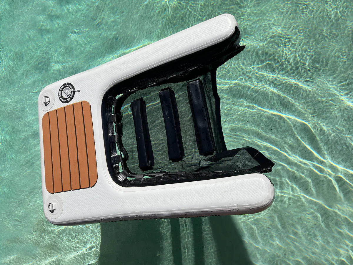 Inflatable Pontoons for Boats - Lightweight & Portable Inflatable Dog Ramp for Easy Water Access | Perfect for Kayaks, Canoes & Beach Trips with Pets