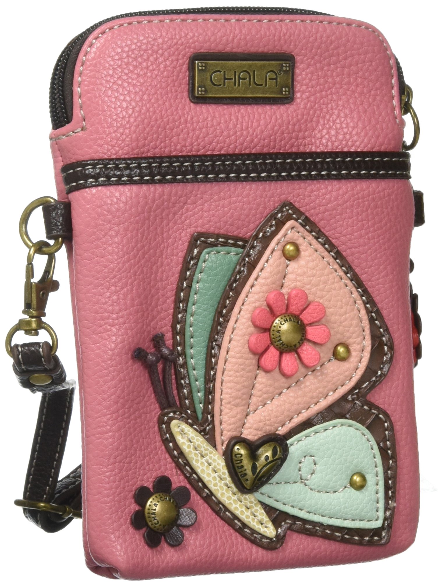 Chala Crossbody Phone Purse for Women - PU Leather Adjustable Strap Handbag in Multiple Colors | Perfect for Travel, Shopping & Everyday Use