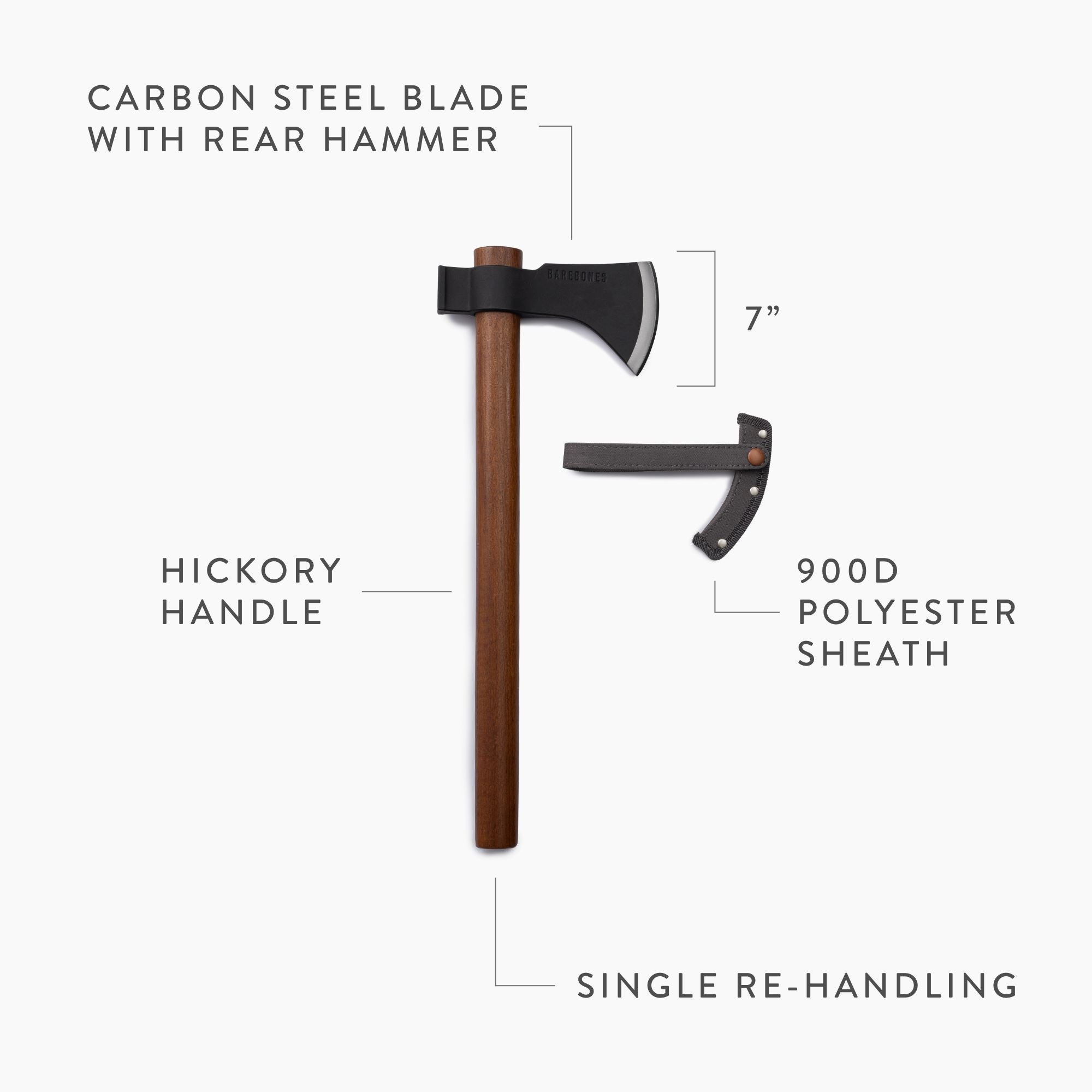 Best Field Hatchet for Camping & Outdoor Survival – Durable Lightweight Axe for Hiking, Bushcraft & Wood Cutting