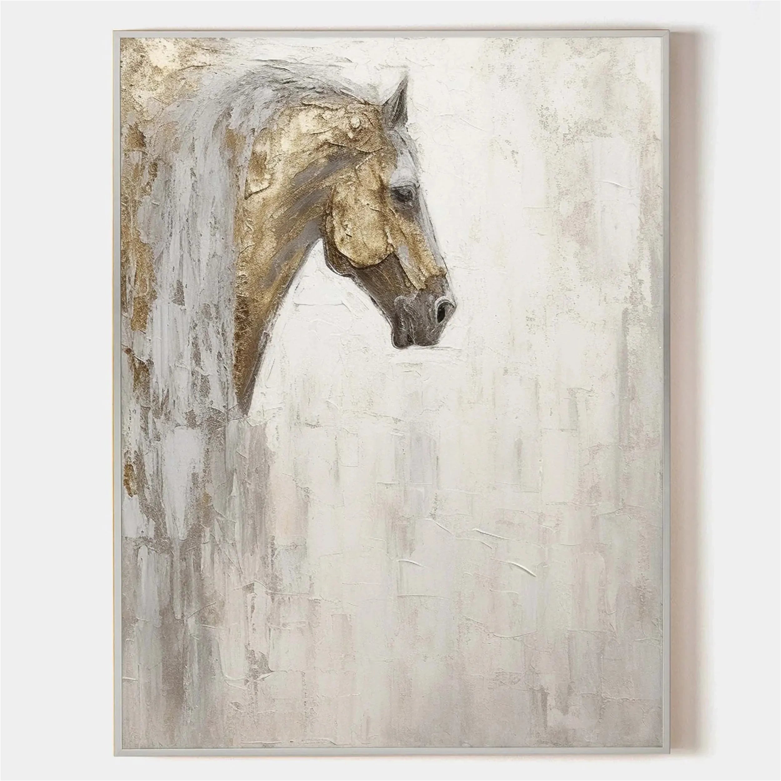 Abstract Tranquility Art Painting #WS131 - Modern Wall Decor for Living Room, Bedroom & Office - Calming Canvas Artwork for Home & Workspace