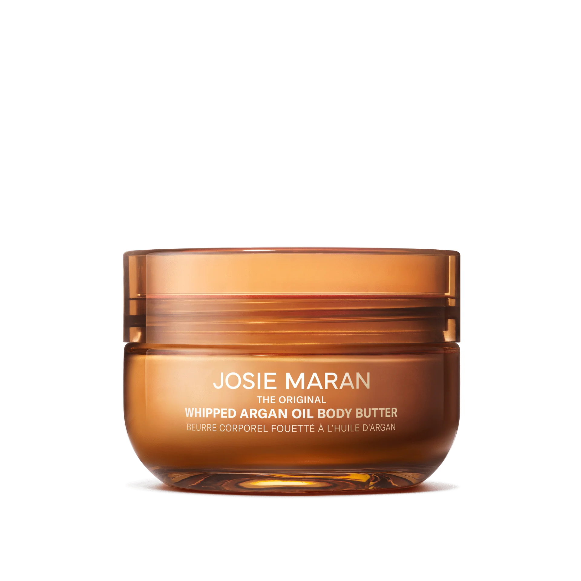 Josie Maran Whipped Argan Oil Body Butter - Ultra Hydrating Moisturizing Cream for Dry Skin, Natural & Organic Skincare - Perfect for Daily Use, After Shower & Nighttime Routine