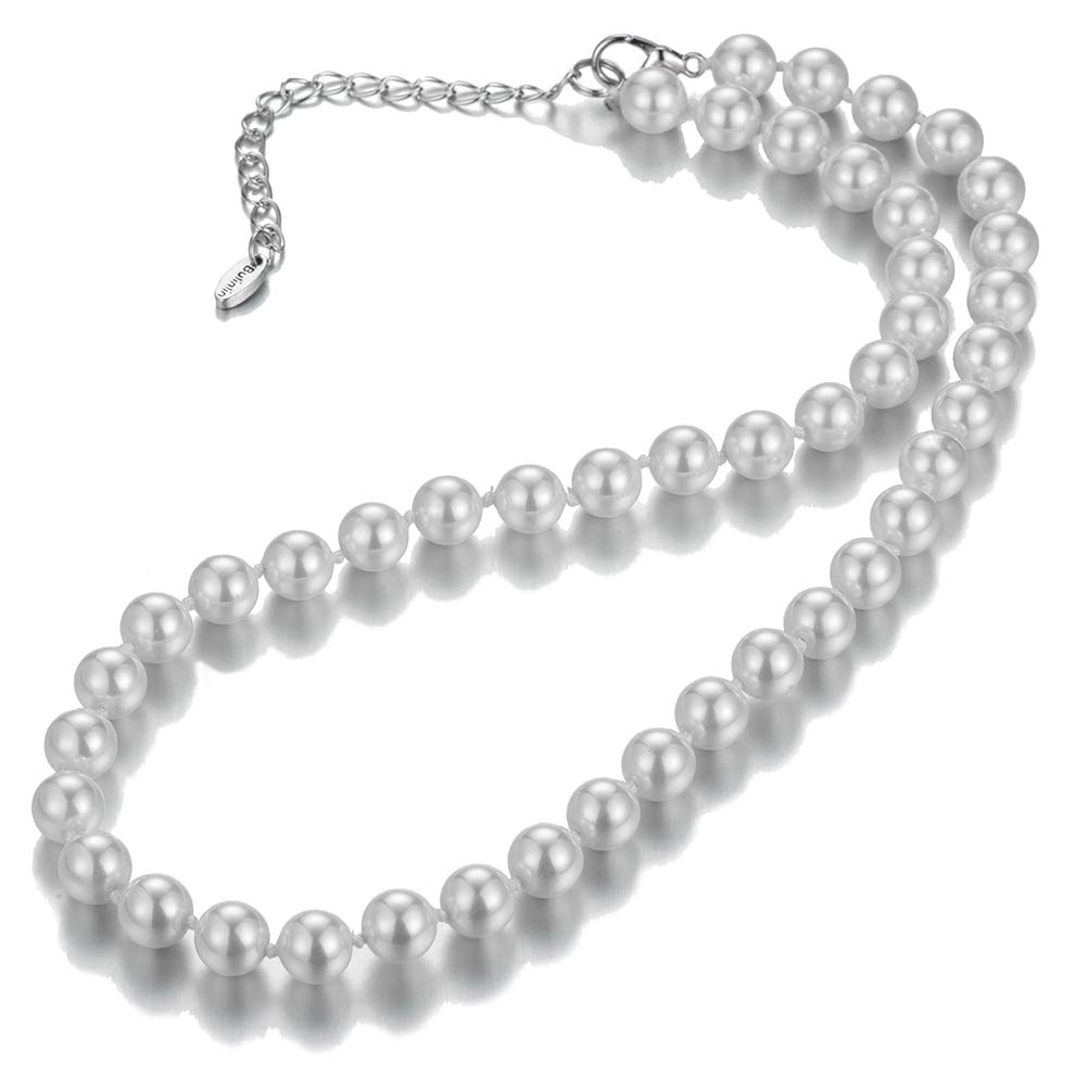 Elegant Beaded Pearl Choker Necklace - Women's Fashion Jewelry for Birthday Gifts, Party, Wedding & Special Occasions
