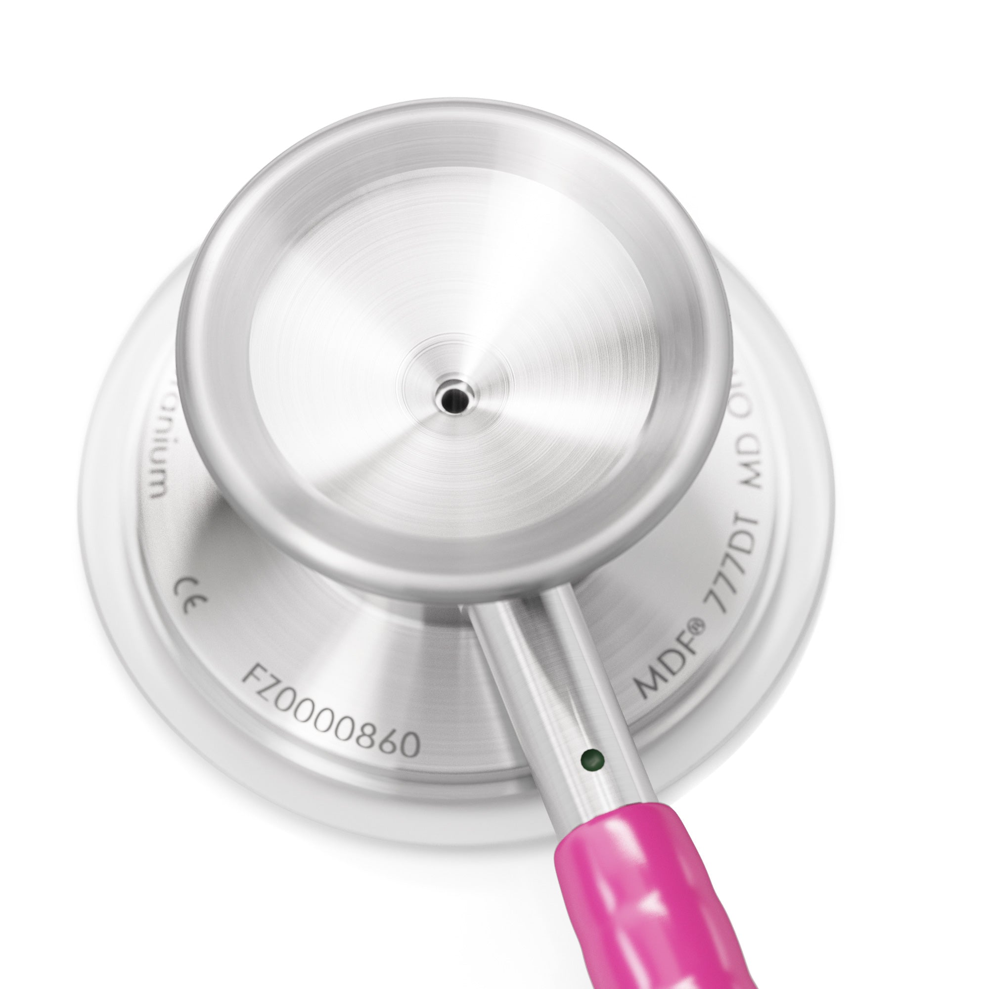 MD One® Epoch® Titanium Adult Stethoscope - Bright Pink | Premium Medical Stethoscope for Doctors, Nurses & Healthcare Professionals | Ideal for Clinical Use, Patient Examinations & Emergency Care