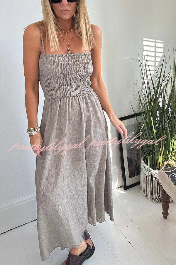 Stylish Solid Color Casual Short Jacket with Suspenders & Pleated Maxi Dress Set for Women | Perfect for Spring Outfits, Date Nights & Office Wear