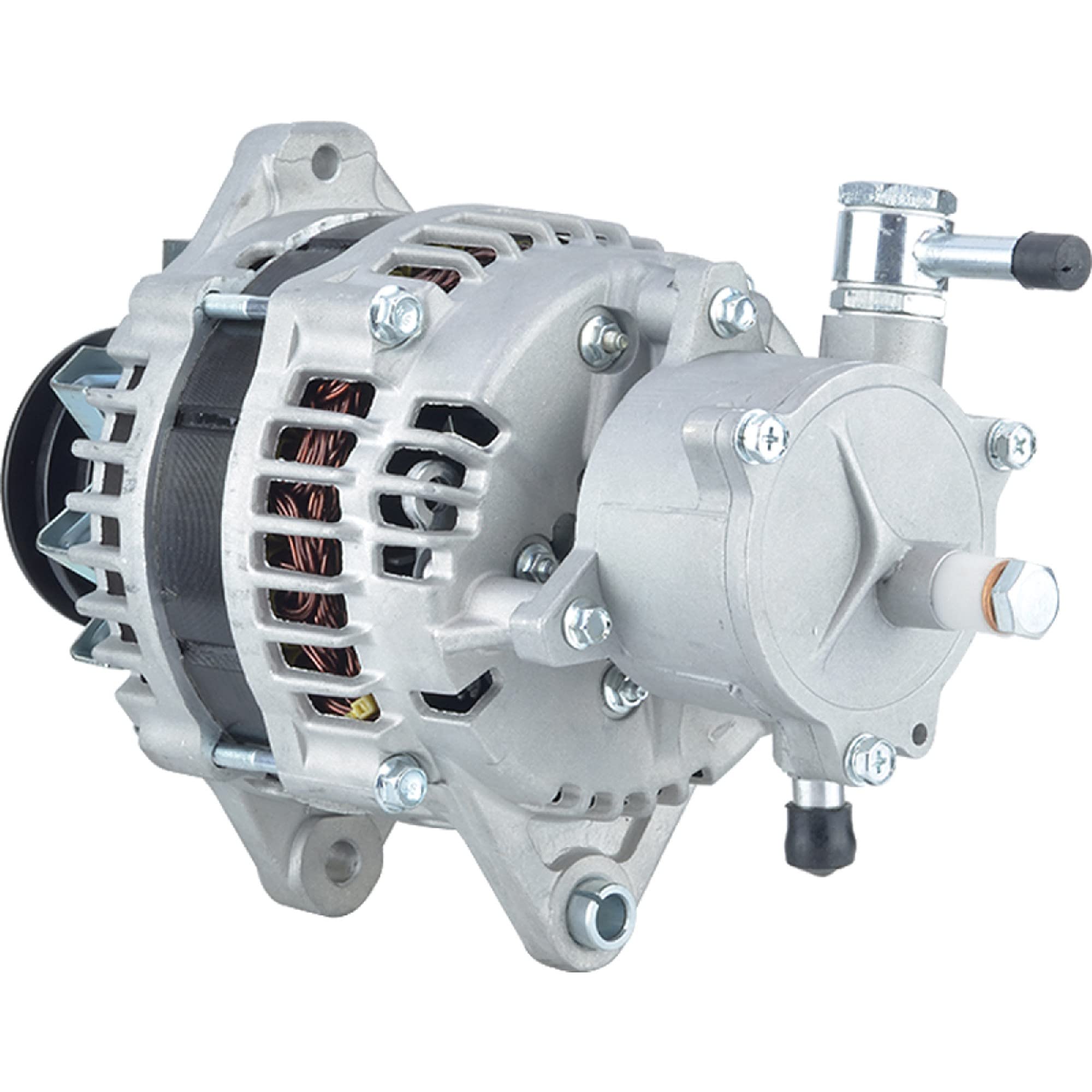 DB Electrical ROTA0201 24V 80A Alternator Replacement for Isuzu 4HF1 Engine - Compatible with LR280-501, LR280-506, LR280-508 - Internal Fan & Regulator - Perfect for Heavy-Duty Trucks & Commercial Vehicles