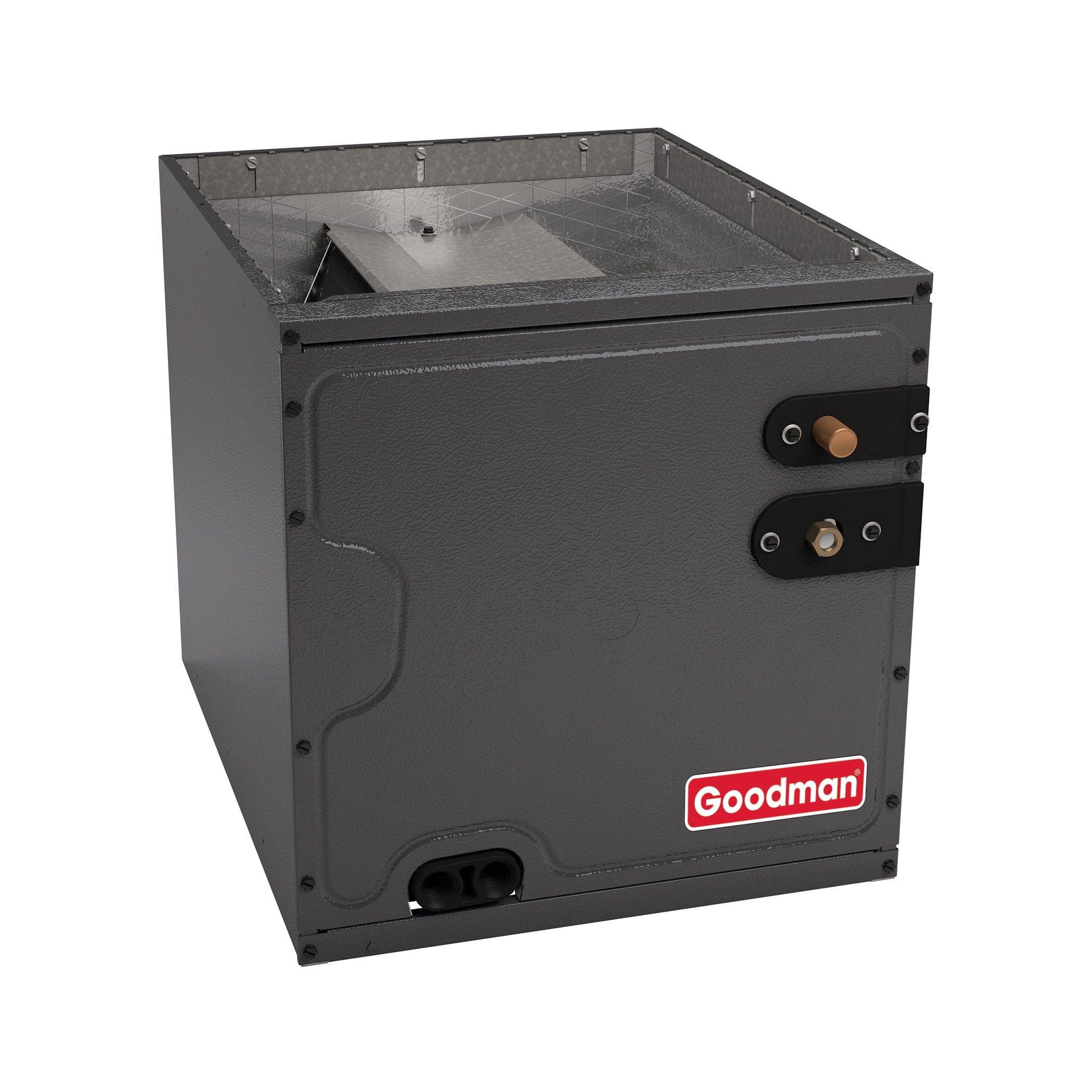 Goodman 3.5 Ton 15.5 SEER2 2-Stage Air Conditioner with 100,000 BTU 80% AFUE Gas Furnace - 9 Speed ECM, Upflow, R-32 Refrigerant - Perfect for Whole Home Cooling and Heating in Residential & Commercial Spaces