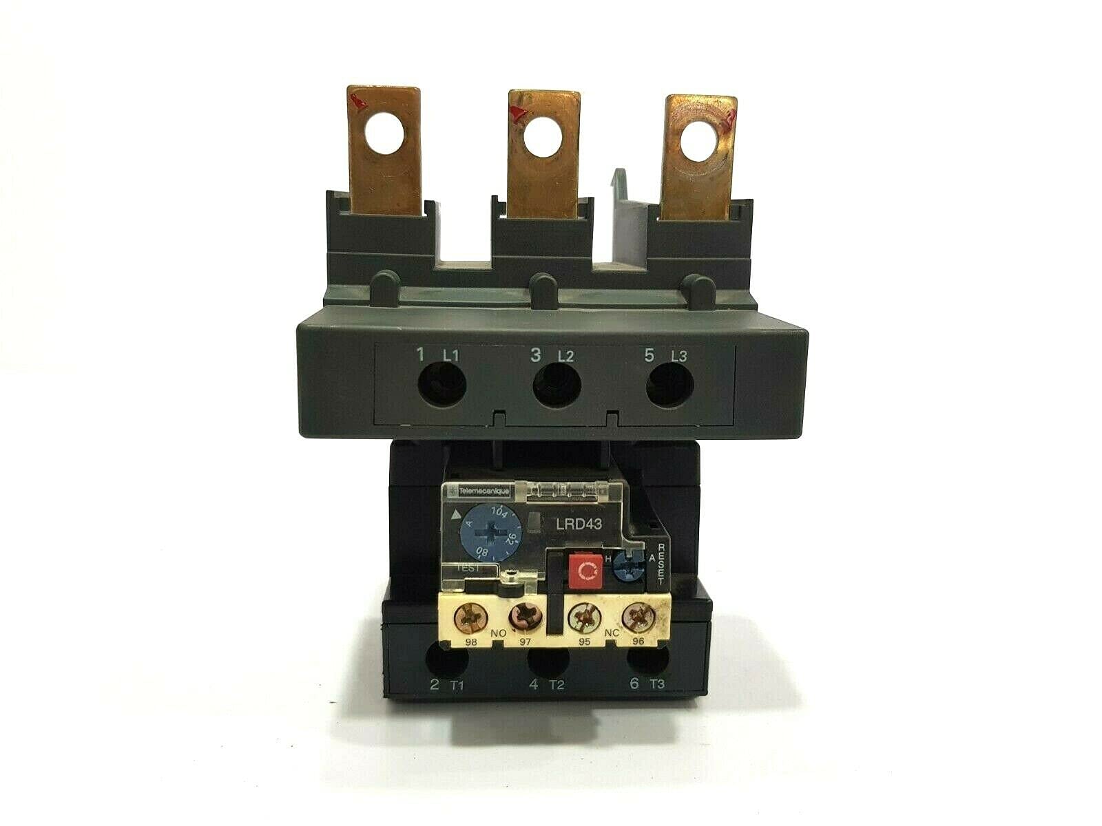 New TELEMECANIQUE LRD4365 Thermal Overload Relay LRD-4365 - Industrial Motor Protection for HVAC, Pumps & Compressors (Open Box)