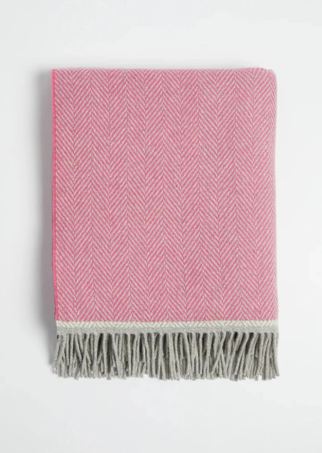 Foxford Cashmere and Lambswool Throw Blanket - Ultra Soft Luxury Wool Blend for Cozy Home & Travel - Perfect for Sofa, Bed, Office and Gift Giving