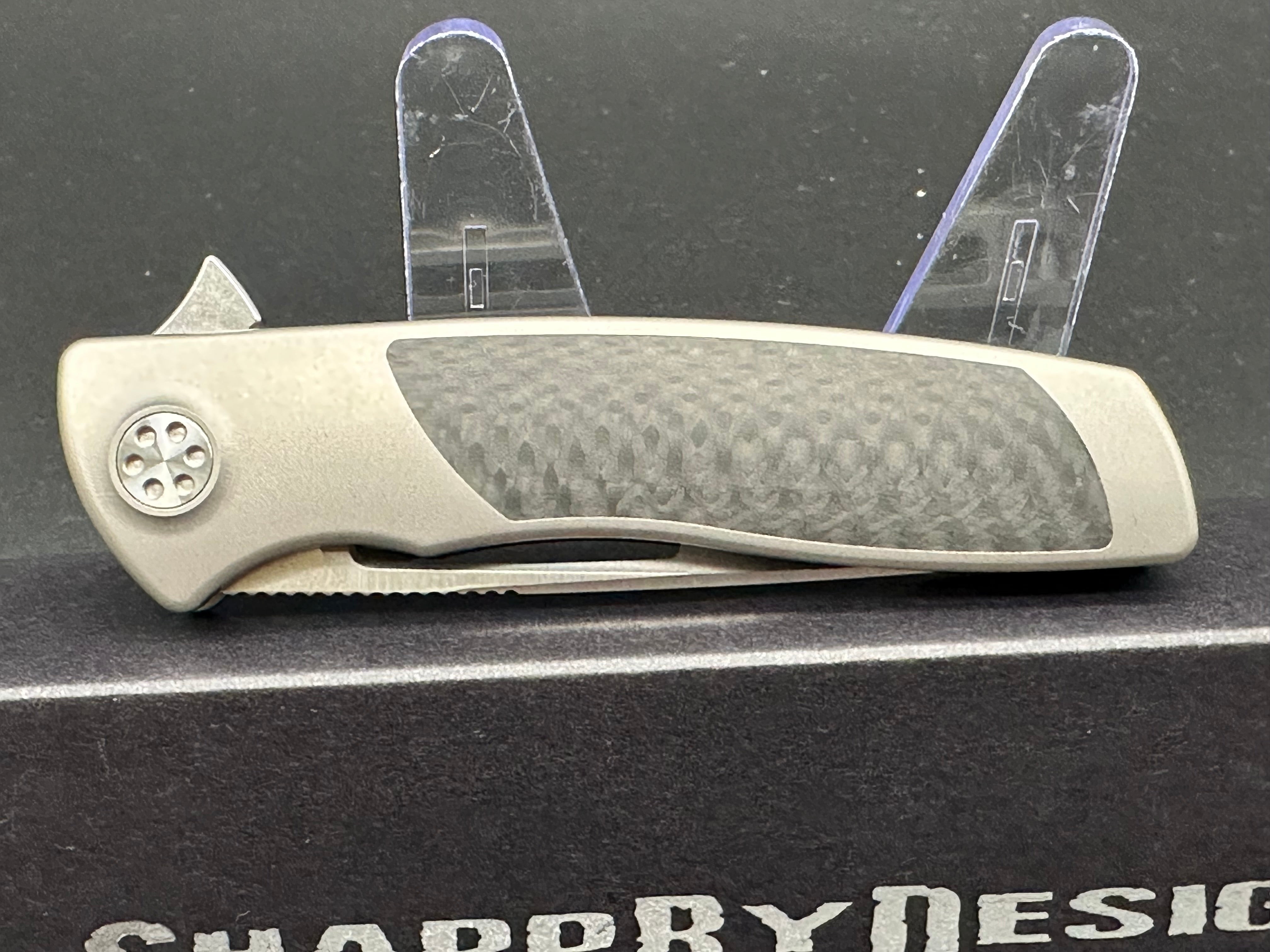 Sharp By Design Micro Evo Typhoon Folding Knife - Premium EDC Pocket Knife for Outdoor, Camping & Everyday Carry | Tactical Utility Blade with Smooth Action
