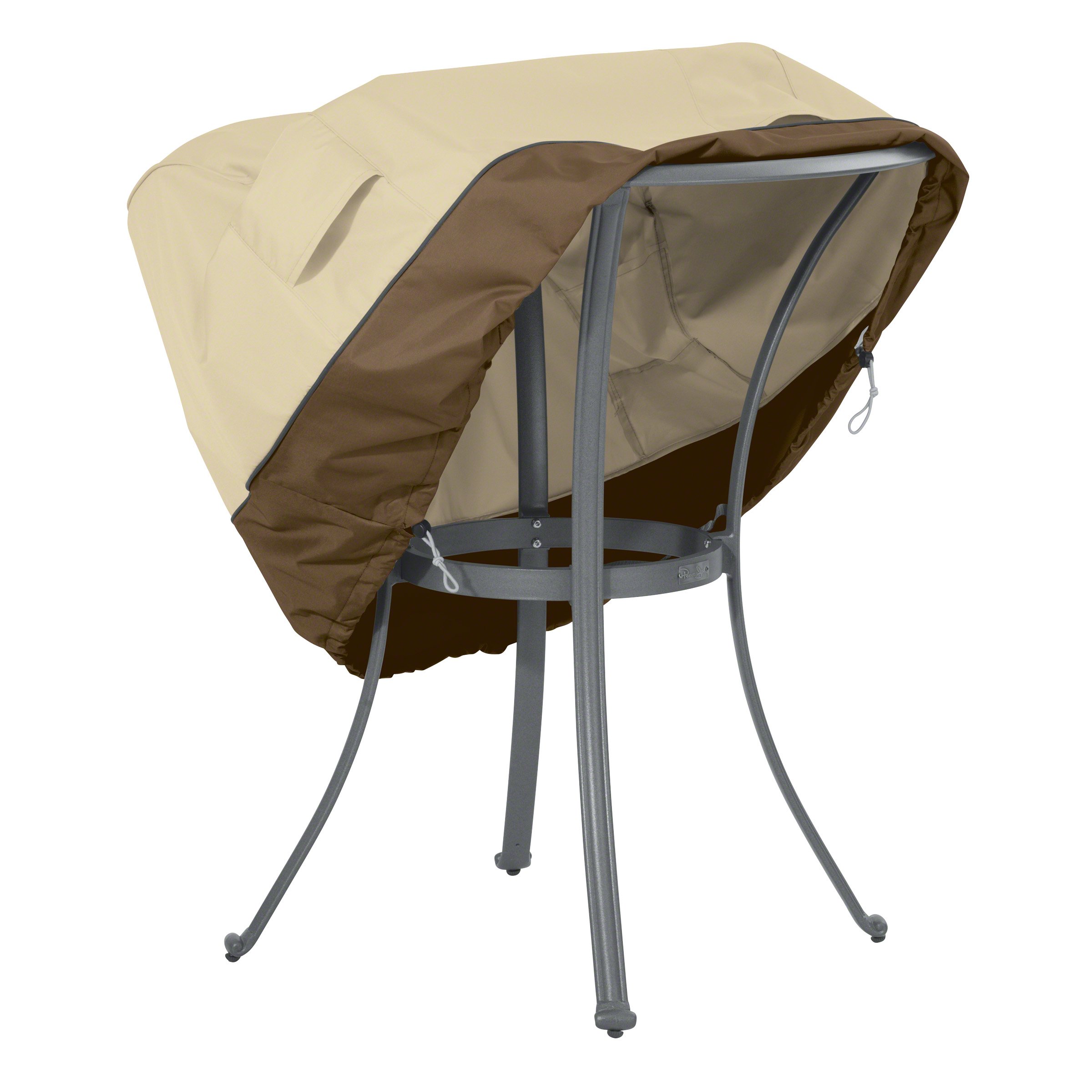 Classic Accessories Veranda 36 Inch Round Water-Resistant Outdoor Patio Table Cover - Perfect for Garden, Deck, and Backyard Furniture Protection