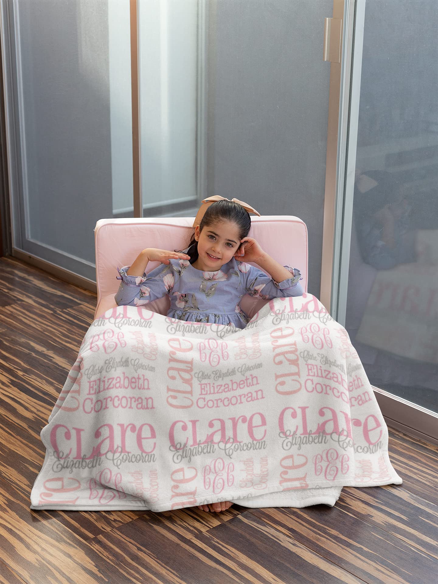 Personalized Baby Blankets with Name - Custom Newborn Gift for Boys & Girls | Baby Shower, Birthday & Christmas