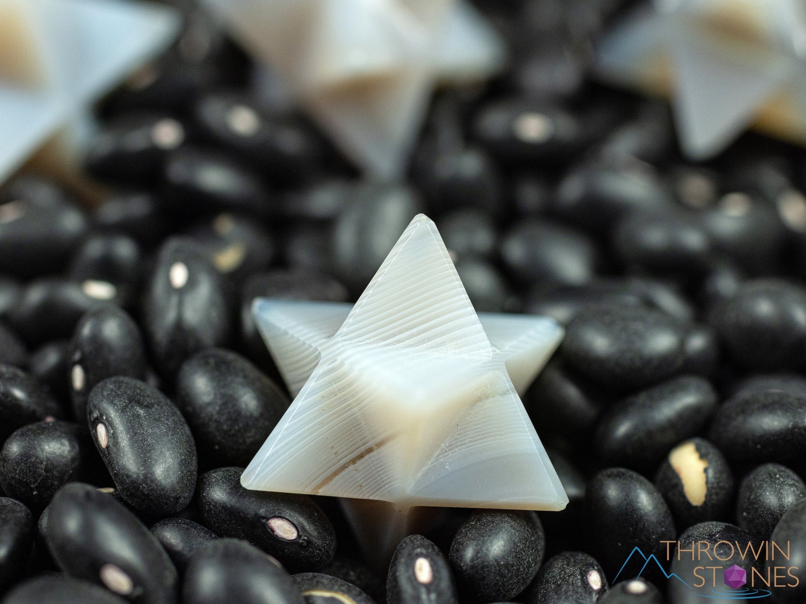 AGATE Crystal Merkaba Star - Sacred Geometry Metaphysical Healing Stone, Unique Spiritual Gift for Home Decor & Meditation | Perfect for Energy Healing, Yoga Spaces & Holistic Living