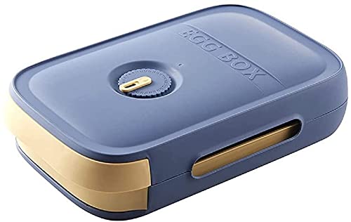 ONPRIX Refrigerator Egg Storage Container - 18-21 Egg Capacity, Airtight Lid, Drawer Design for Freshness - Perfect for Kitchen, Fridge Organization & Food Storage (Blue)