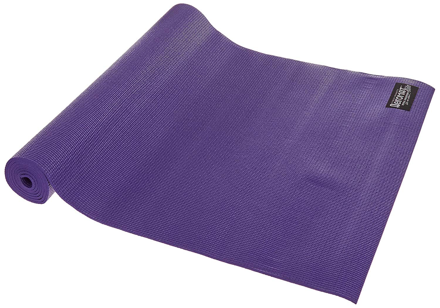 Premium Non-Slip Aeromat Yoga Mat - Extra Thick & Eco-Friendly Purple Exercise Mat for Home, Studio & Travel - Ideal for Yoga, Pilates & Meditation