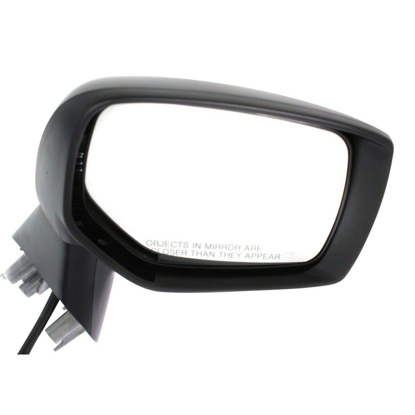 BOERLKY Passenger Side Mirror Replacement - Right Side View Mirror RH Hand Paintable Power Glass Manual Folding for 2015-2017 Subaru Crosstrek Impreza XV | Easy Installation & Perfect Fit | Enhance Driving Safety & Visibility