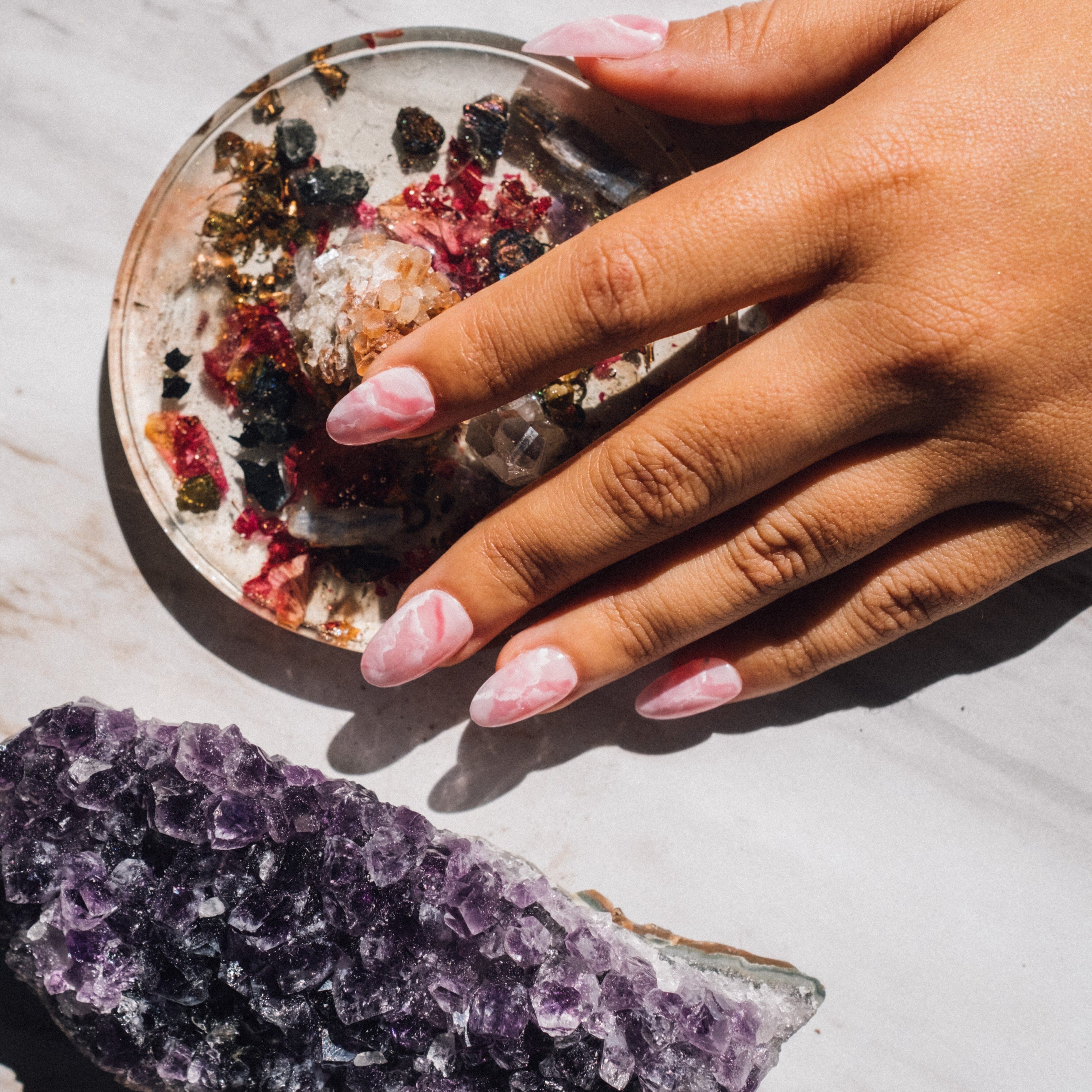 Nail Thoughts NT 06 Rose Quartz Nail Polish - Vegan & Cruelty-Free Gel Polish for Salon-Quality Manicures at Home | Perfect for Weddings, Parties & Everyday Wear