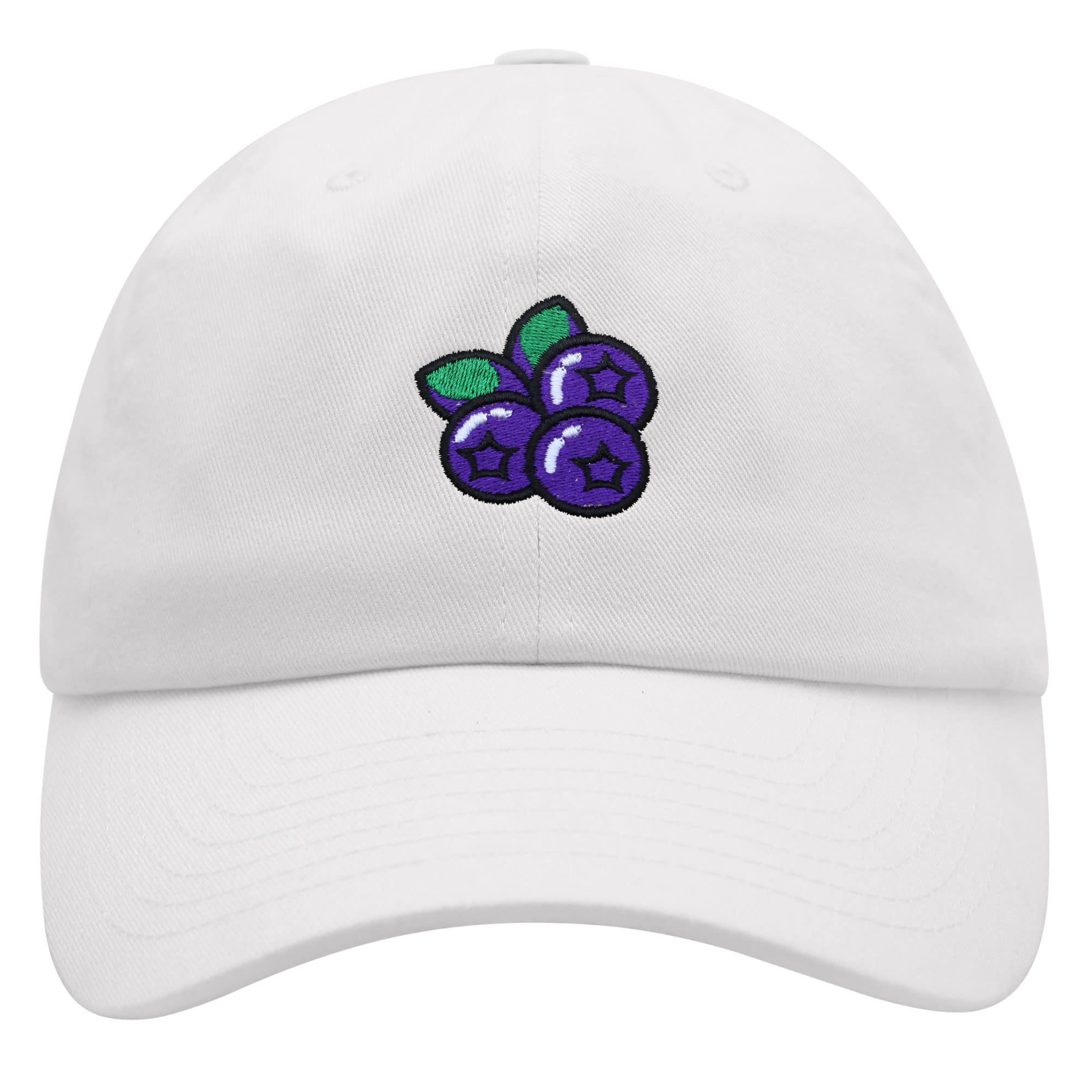 Premium Embroidered Blueberry Dad Hat - Stylish Baseball Cap for Men & Women - Perfect for Outdoor Activities, Sports & Casual Wear