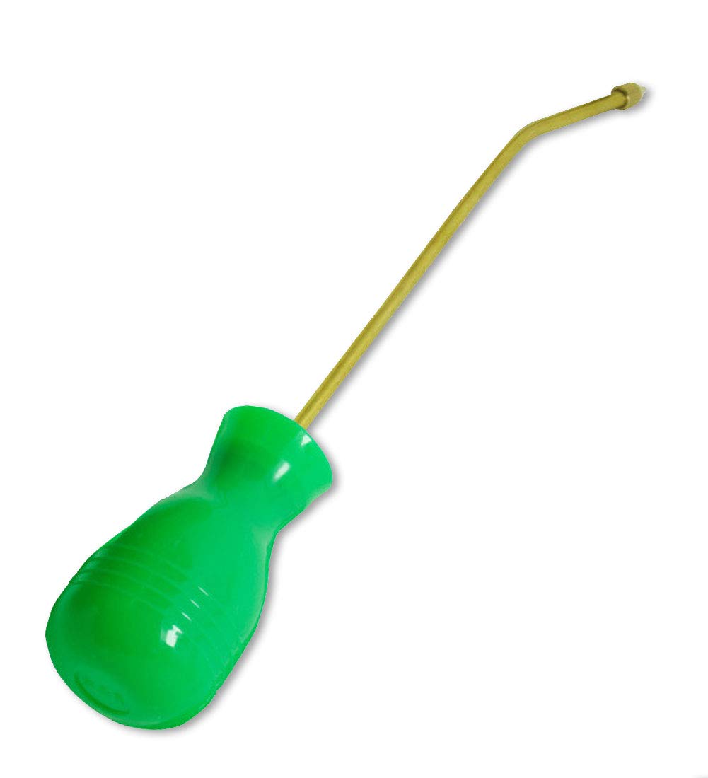 Organic Gardening Bulb Duster Powder Sprayer with Long Copper Tube - Garden Powder Applicator for Pest Control, Plant Care & Agricultural Supplies | Perfect for Home Gardens, Greenhouses & Farm Use