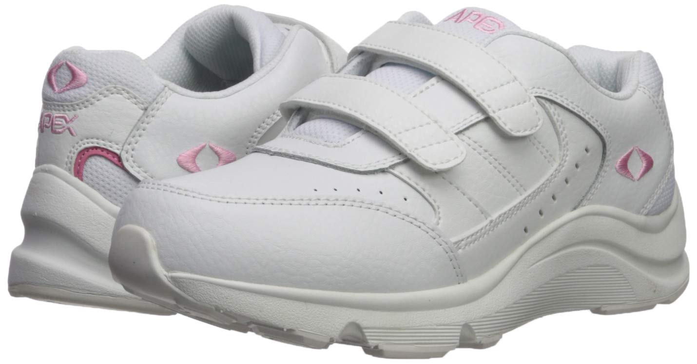 Apex Women's Double Strap Walking Shoes - Comfortable Slip-On Sneakers for Walking, Travel & Casual Wear | Lightweight & Supportive Footwear for Everyday Use