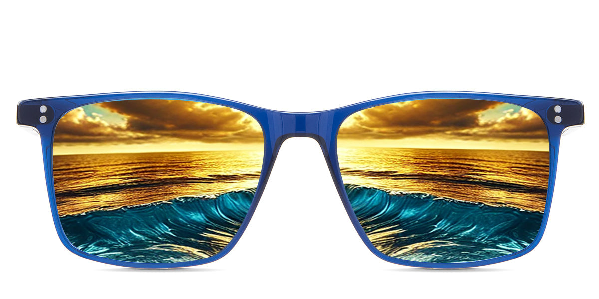 Patrick Men's Polarized Prescription Sunglasses - UV Protection, Anti-Glare for Driving, Fishing & Outdoor Activities