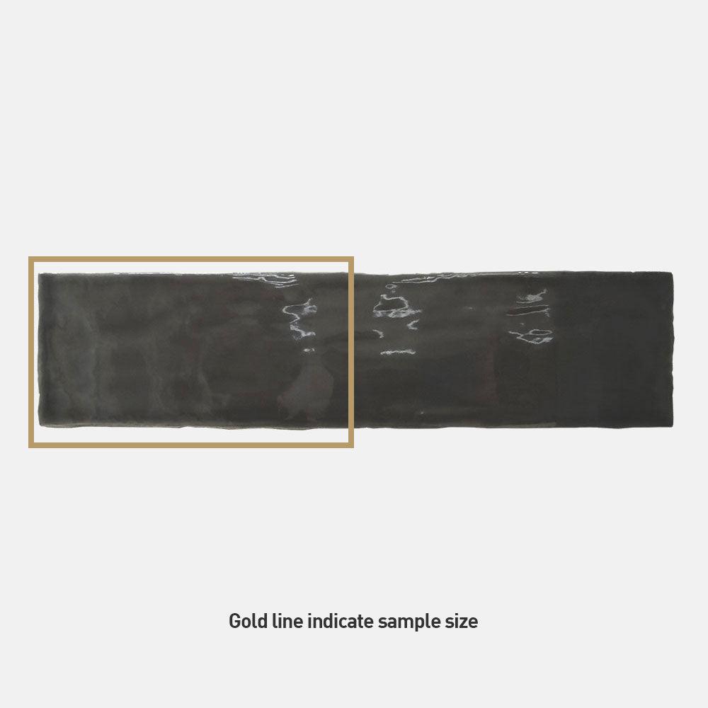 Evolution Smoke 75x300 Gloss Subway Tile - Premium Ceramic Wall & Backsplash Tiles for Kitchen, Bathroom & Shower Renovation - Modern Matte Finish Home Decor