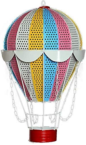KAUTO Hot Air Balloon Wall Sconce - Modern Metal Art Light Fixture with E27 Socket for Bar, Party, Coffee Shop, Corridor & Balcony - Creative Decorative Lighting (Color: Bstyle) - Perfect for Ambient & Accent Lighting in Living Rooms, Bedrooms & Restaurants