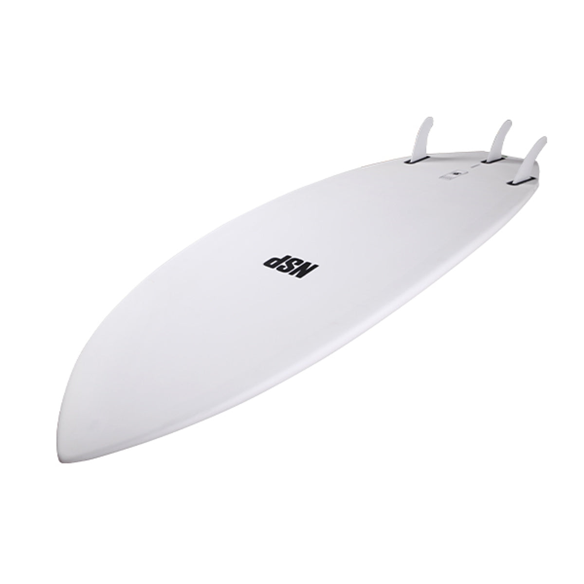 NSP Protech Fish 6'4 Surfboard - White Tint FTU Design for Performance Surfing | Perfect for Small to Medium Waves & Beach Adventures
