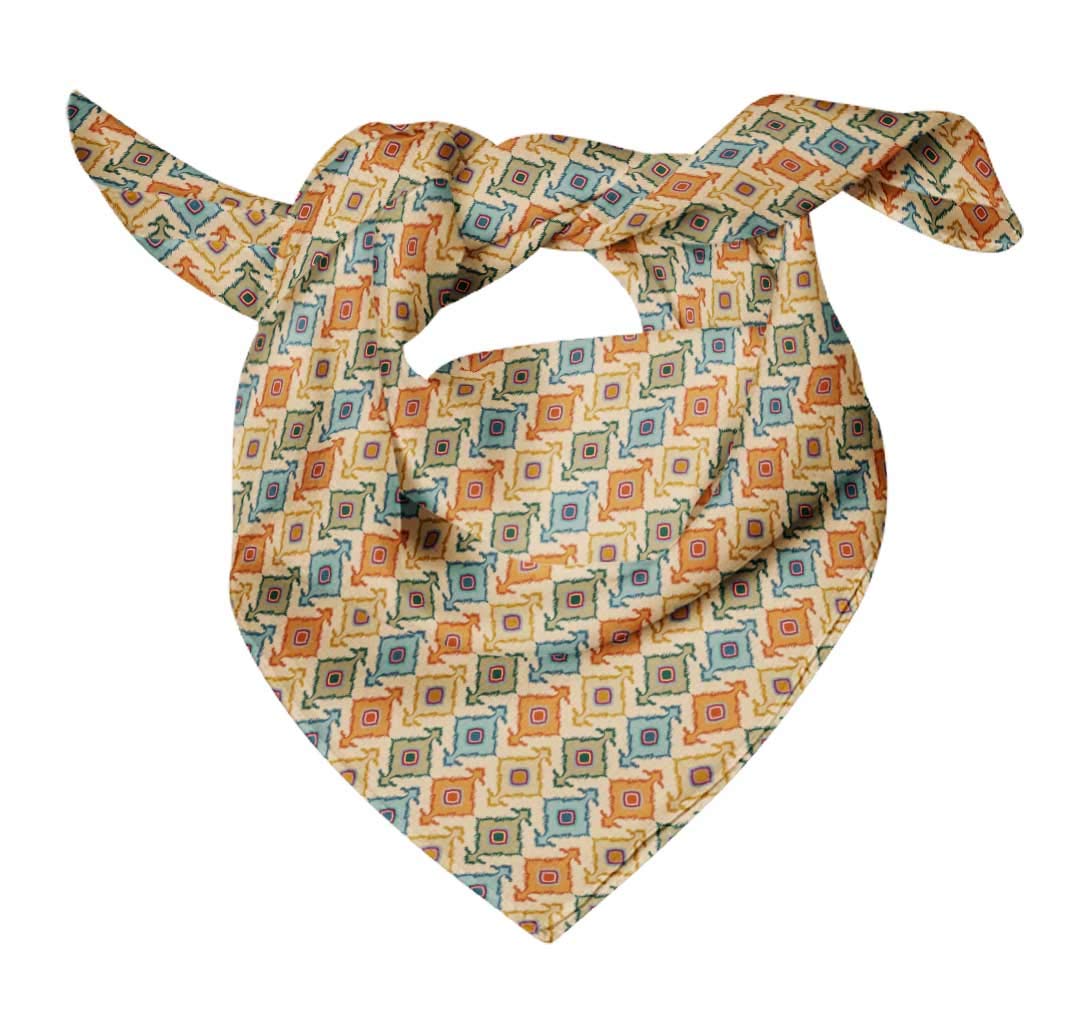 Bimba Pure Silk Printed Head Bandanas & Neck Scarves for Women - Soft Summer Fashion Accessory for Hair, Beach, Yoga, and Outdoor Activities