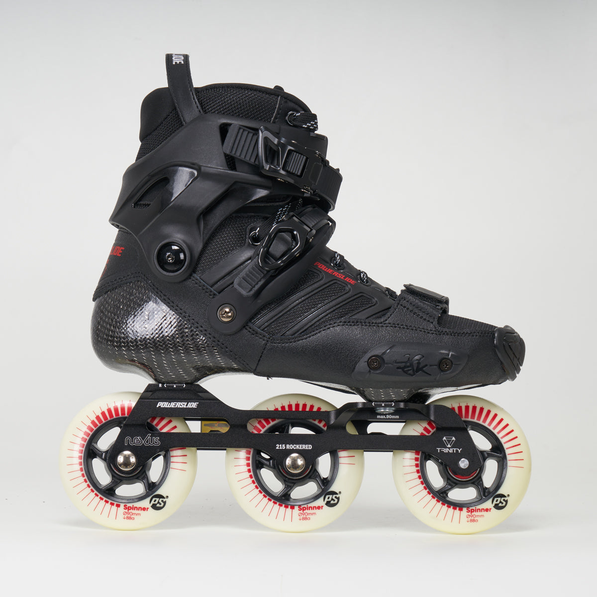 Powerslide Hardcore Evo Pro 90 Inline Skates - Unisex Aggressive Skates for Urban Street Skating & Park Riding - Durable Performance Skates for Adults & Teens