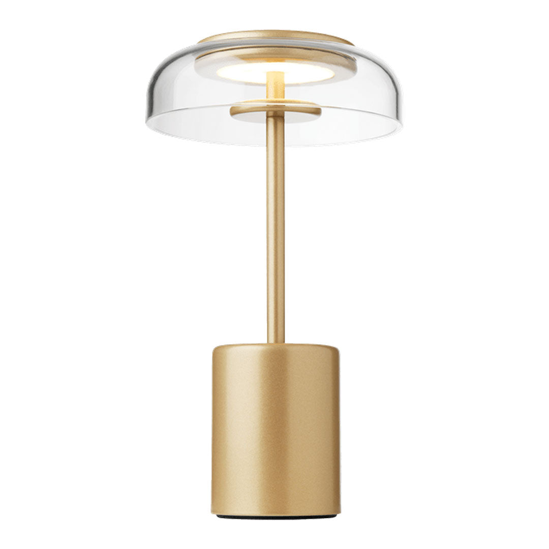 Blossi Mini Portable Table Lamp - USB Rechargeable LED Night Light for Bedroom, Office, Travel | Dimmable & Lightweight Desk Lamp for Reading, Study, Nursery