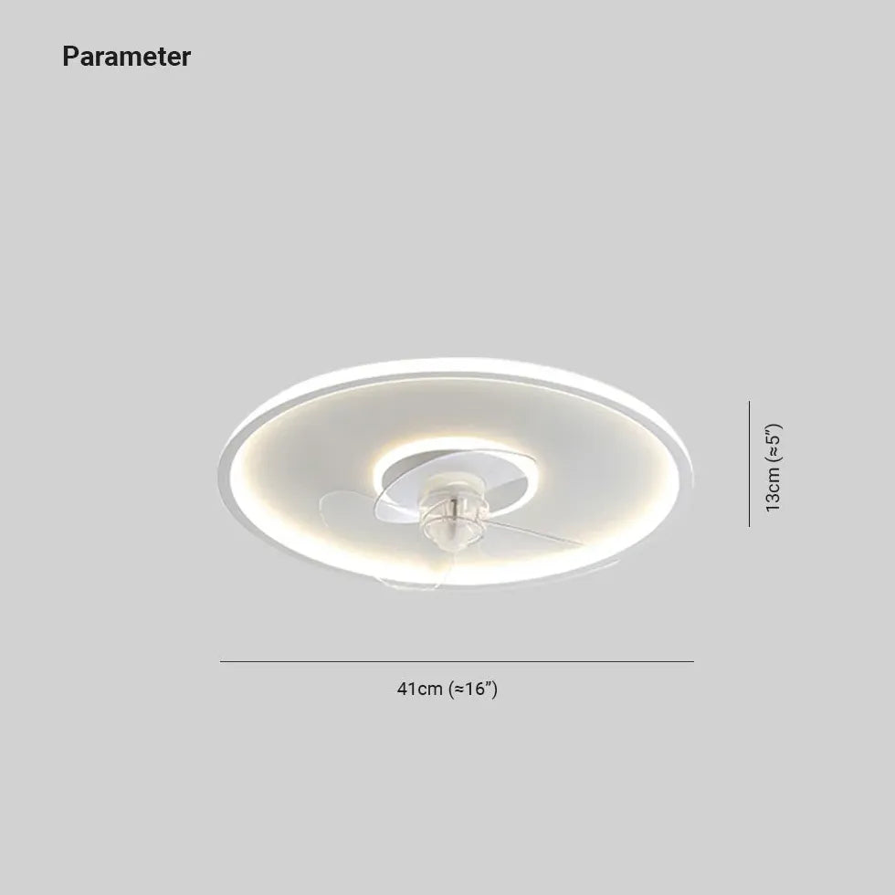 Modern White Irregular Ceiling Fan with LED Light - Energy Efficient Cooling & Stylish Lighting for Living Room, Bedroom, or Patio