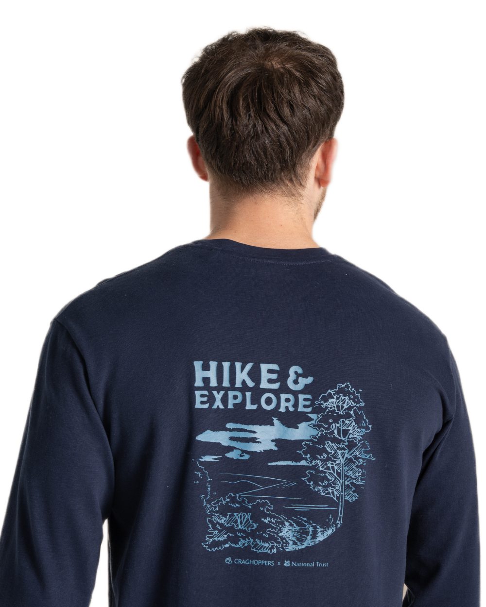 Craghoppers Men's National Trust Limestone Hiking Shirt - Lightweight Quick-Dry Outdoor Travel Top for Camping & Adventure