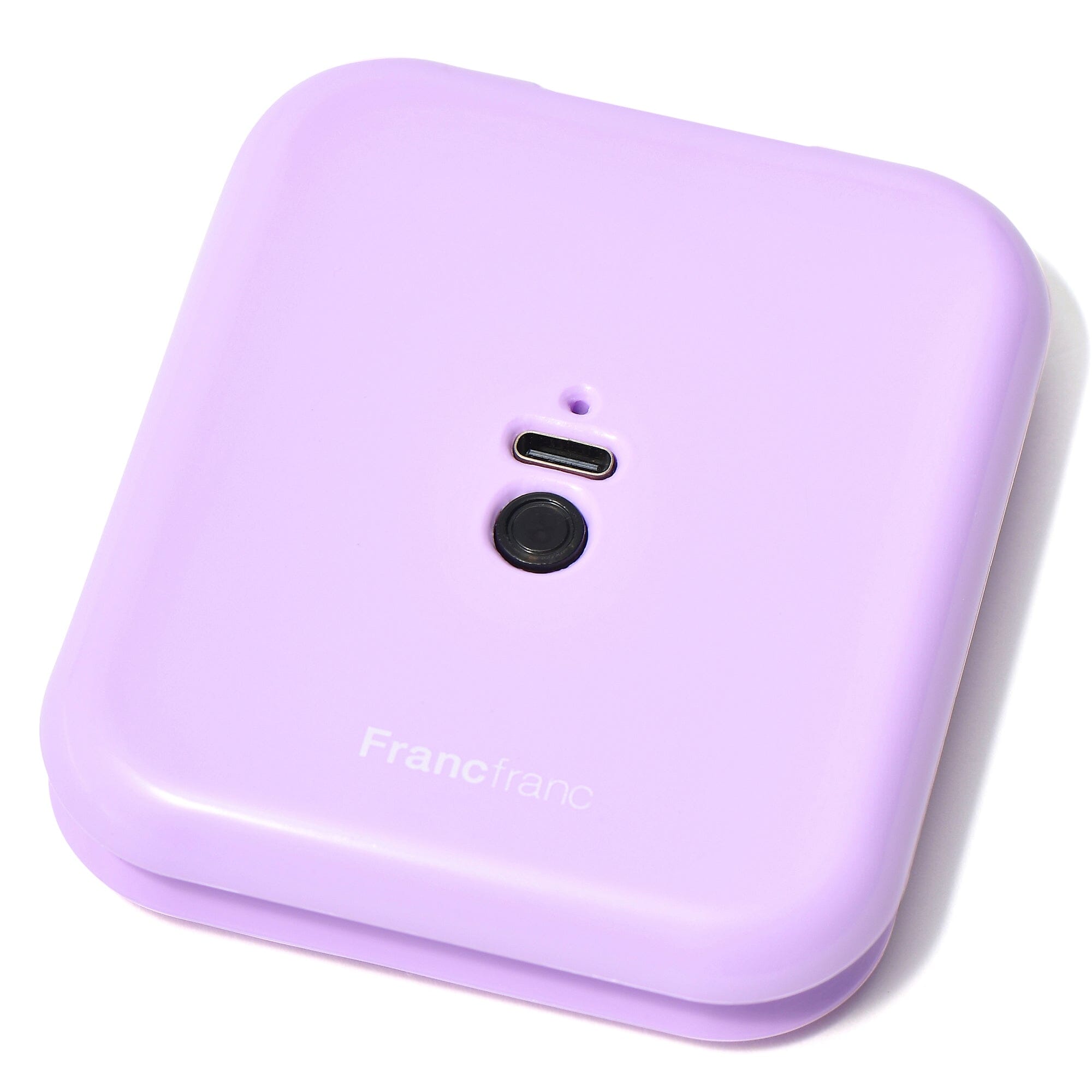 Blanche LED Compact Mirror with Bright Lights - Portable Makeup Mirror for Travel, Home, and Vanity (Purple) - Perfect for Touch-Ups, Makeup Application, and On-the-Go Beauty