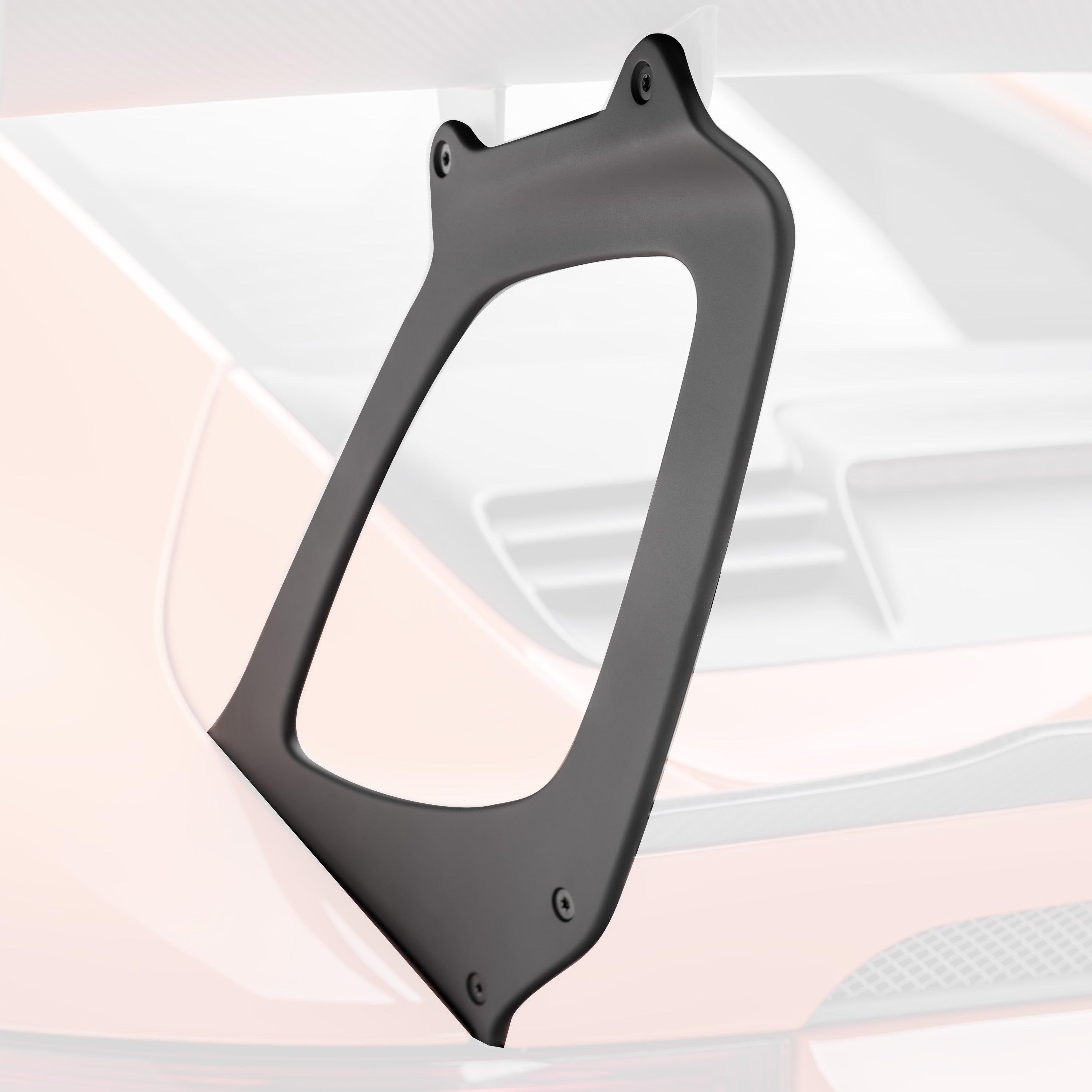 Porsche 991.1 911 GT3RS Extended Wing Risers - High Performance Spoiler Lift Kit for Track Racing & Car Enthusiasts
