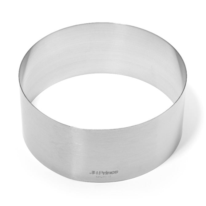 JB Prince Seamless Stainless Steel Ring - 2.9
