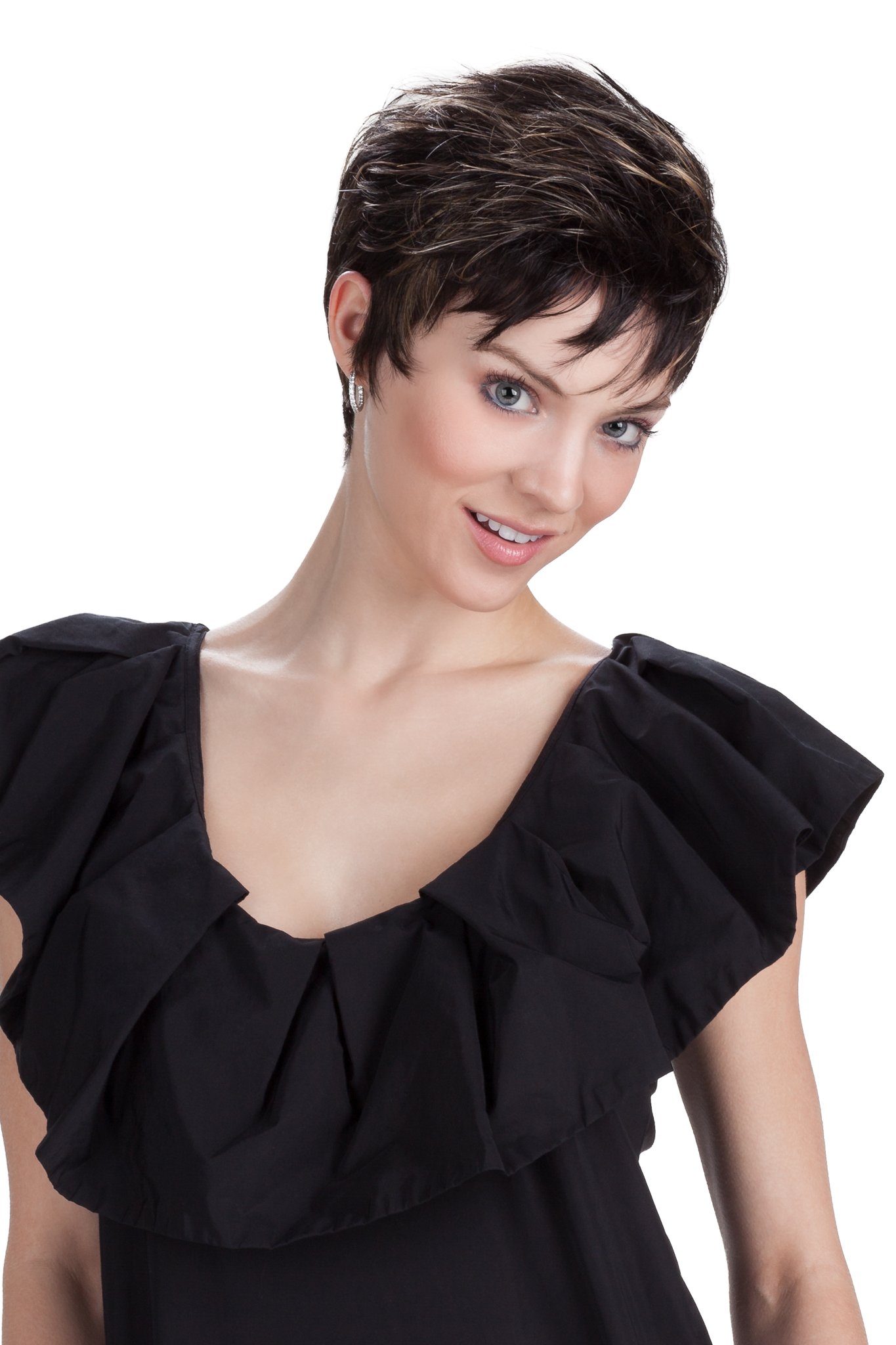 Arden Silverstone Synthetic Wig for Women - 17-Inch Length with 48 Highlights | Perfect for Cosplay, Parties & Everyday Wear