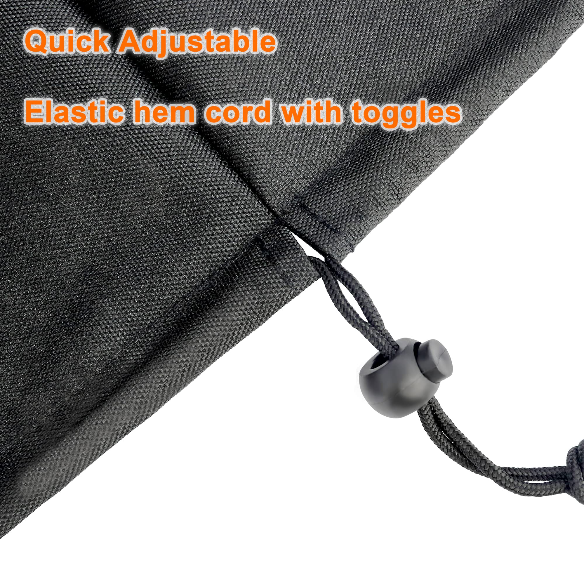 **420D Oxford Fabric Waterproof Outdoor Loveseat Sofa Cover - All-Weather Durable Patio Furniture Protector, Fits 60