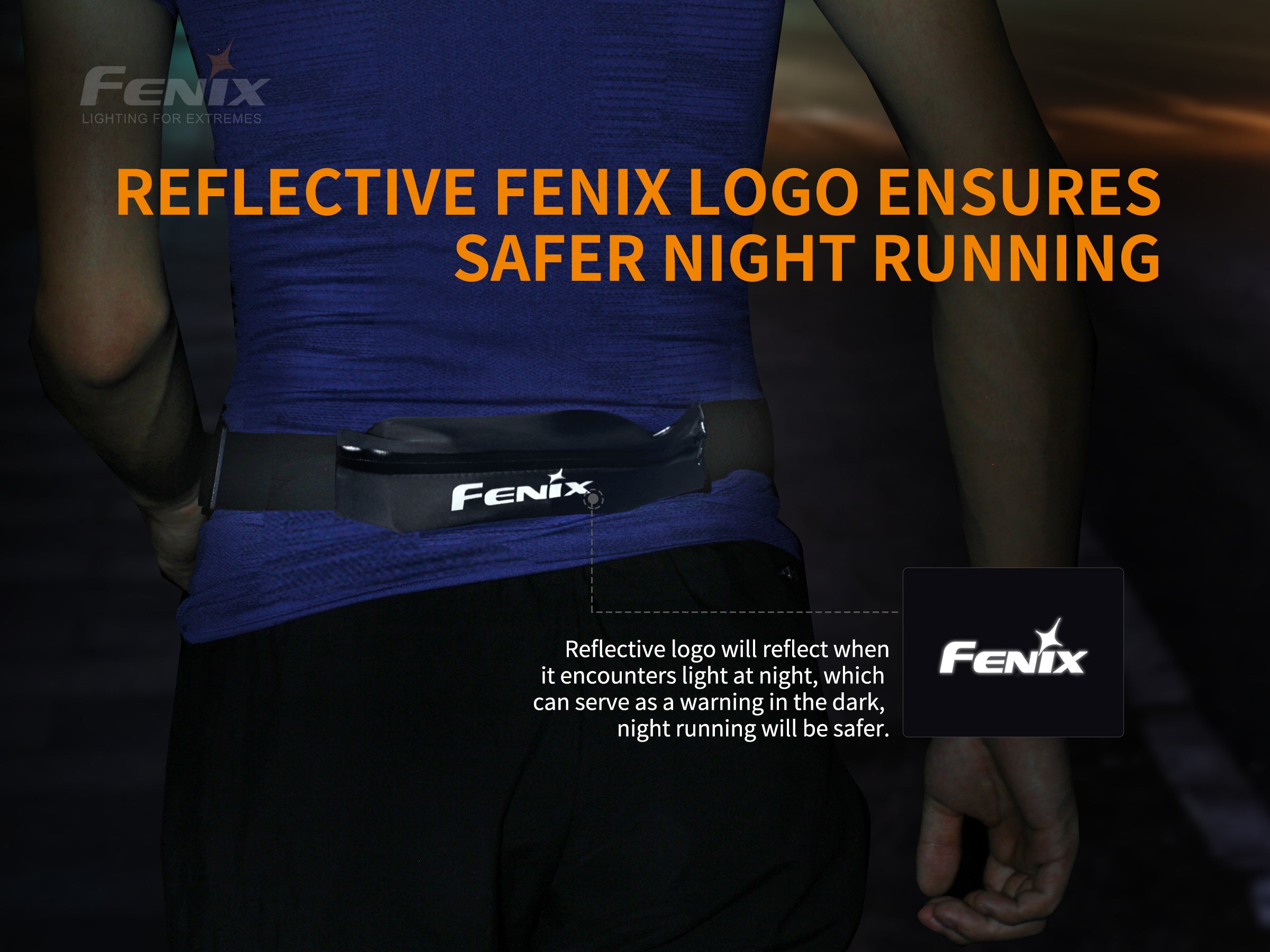 Fenix AFB 10 Waterproof Sports Waist Pack - Lightweight Running Belt for Hiking, Cycling & Travel - Hands-Free Storage for Phone, Keys & Essentials