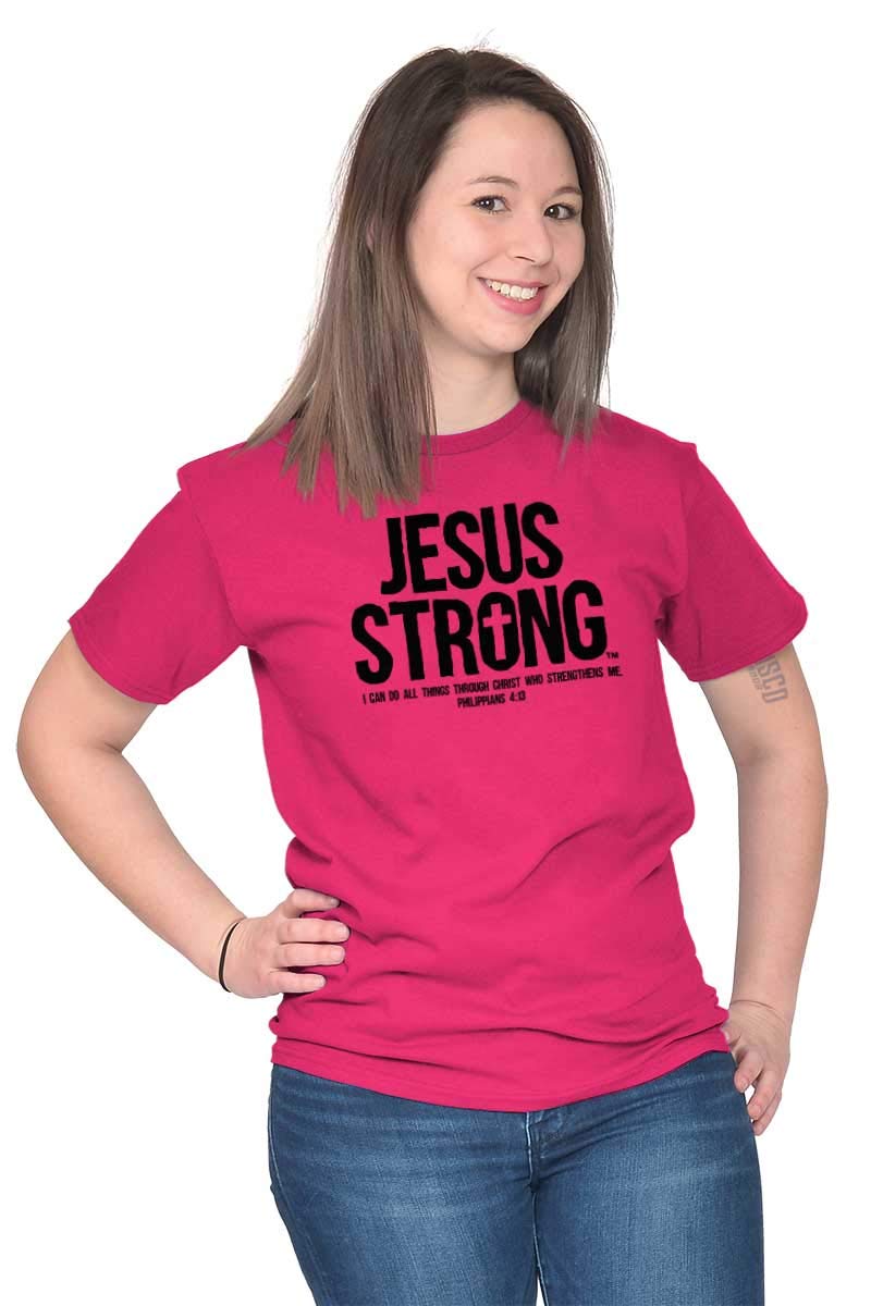 Bible Verse T-Shirt Philippians 4:13 for Men & Women - Faith Apparel