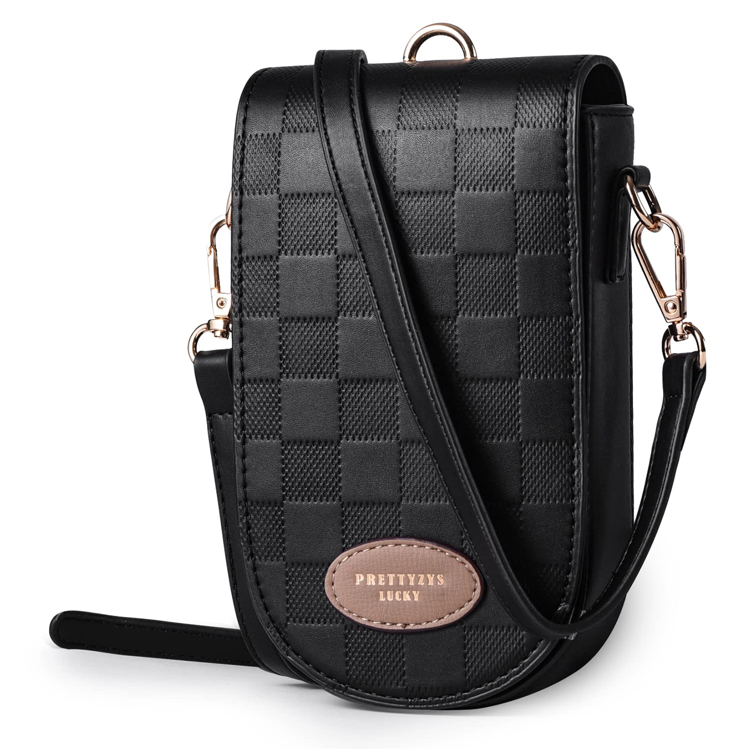 CornerLife Small Crossbody Bag for Women - PU Leather Phone Wallet Purse with 2 Adjustable Straps | Perfect for Travel, Shopping & Everyday Use