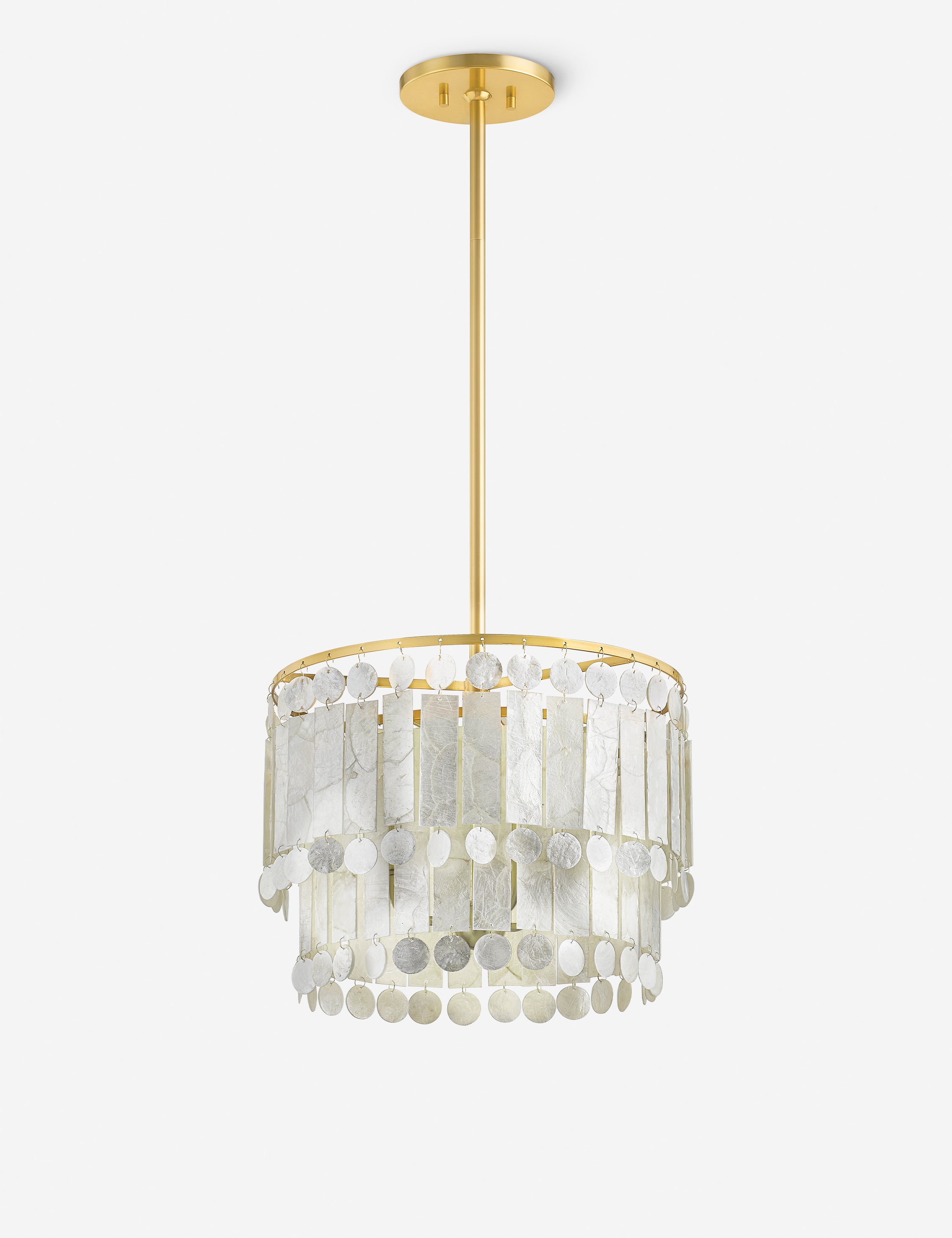 Coretta Chandelier - Modern Crystal Ceiling Light Fixture for Dining Room & Living Room | Elegant Lighting for Home Decor & Interior Design