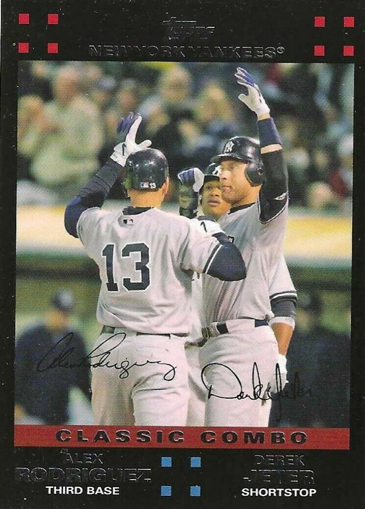 2007 Topps New York Yankees Limited Edition Factory Sealed Baseball Card Set with Exclusive Bonus Cards - Perfect for Collectors, Yankees Fans & Sports Memorabilia Enthusiasts