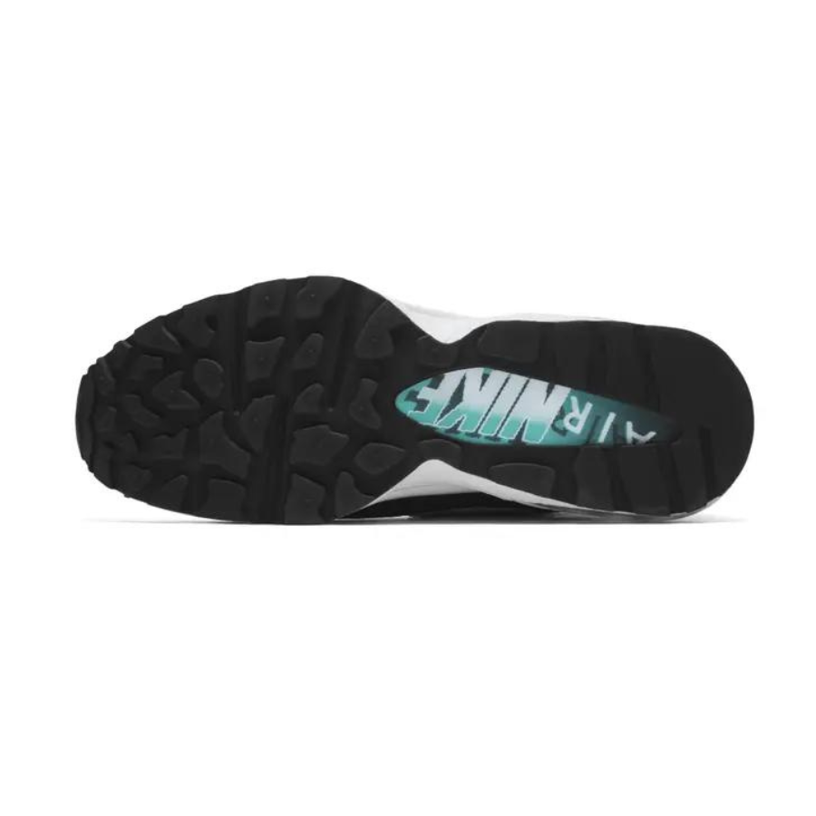 Nike Air Max 93 Running Shoes - Menthol White/Sport Turquoise/Black - Comfortable Cushioned Sneakers for Men | Perfect for Jogging, Gym Workouts & Casual Wear